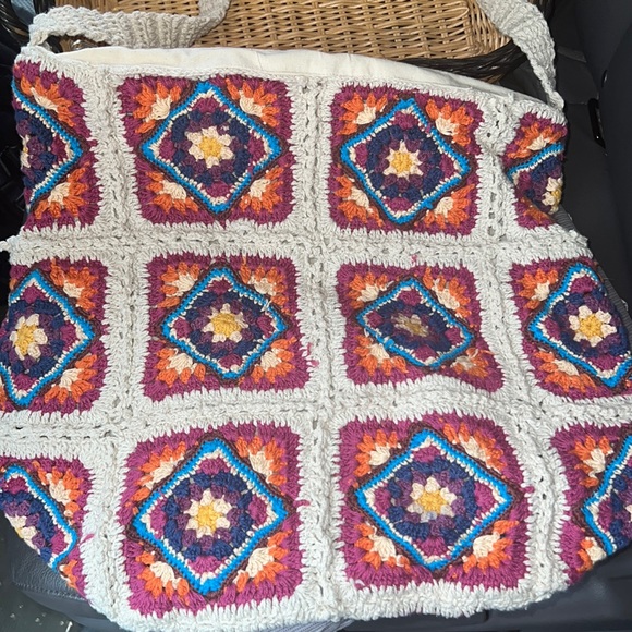 Free People Handbags - NWOT Free People Crochet Tote Bag!